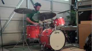 Video thumbnail for Ludwig Vintage Mod Orange Downbeat Drum Kit by Kick It Like Bonham