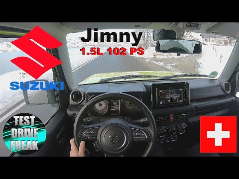 2020 Suzuki Jimny 1.5 Allgrip 102 PS DRIVING SWISS ALPS POV