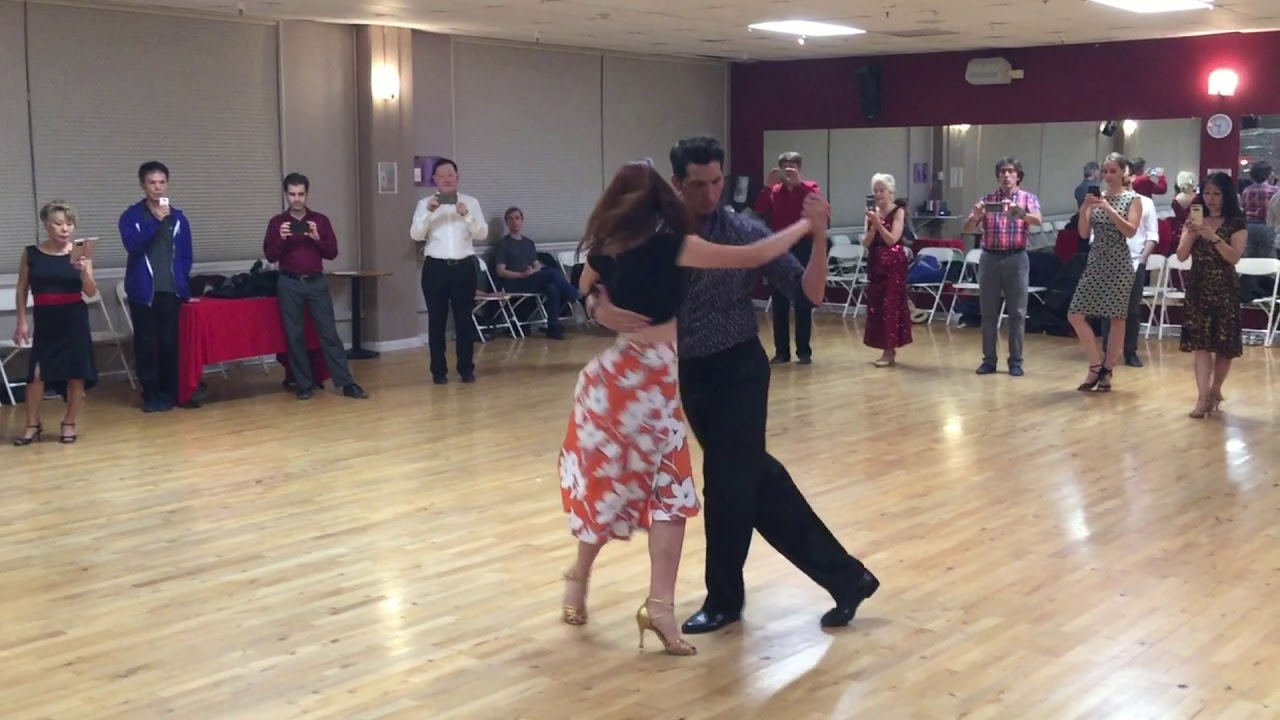 Maxi Copello Raquel Makow pre-milonga clalss Nov092018