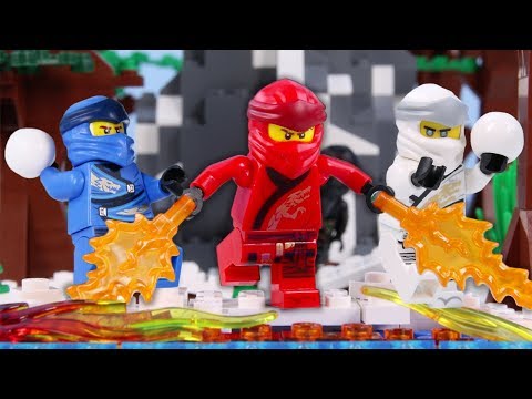 LEGO- Ninjago Snowball War