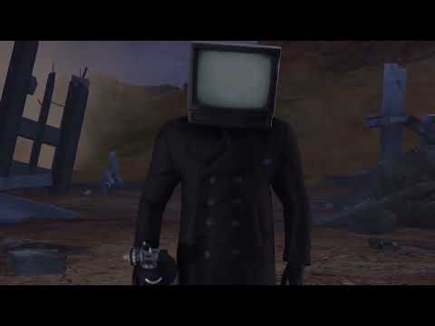 Godzilla Vs Titan Tv Man