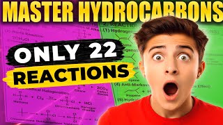 Master Hydrocarbons in 20 Minutes | 22 Reactions Explained | Class 11 Chemistry