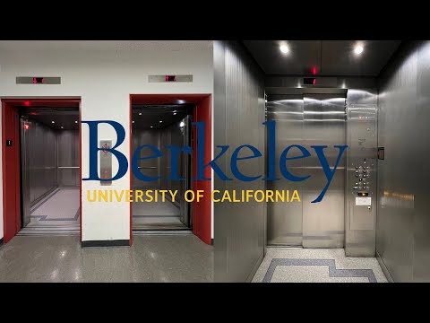 Interesting OTIS Traction Elevators - Cory Hall, UCB - Berkeley, CA