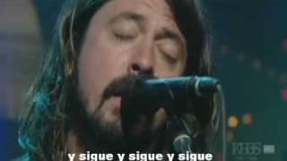 Aurora live- Foo Fighters (sub español)