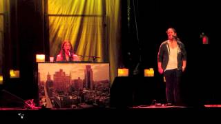 Sara Bareilles &amp; Sarah Vanderzon (fan from audience) sing Fairytale in Toronto