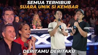Download lagu SEMUA TERHIBUR SUARA UNIK SI KEMBAR DENGAN LAGU 'DERITAMU DERITAKU' mp3 Download lagu SEMUA TERHIBUR SUARA UNIK SI KEMBAR DENGAN LAGU 'DERITAMU DERITAKU' mp3