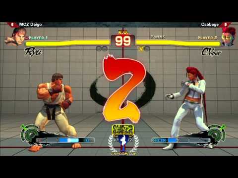 SSF4AE MCZ Daigo vs Cabbage - TGS CapcomCup Qualifier