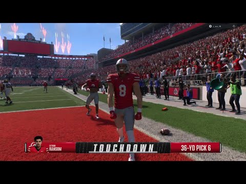 Johnny Snipes 36 Yard Pick 6!!! 🥷🏼🥷🏼🥷🏼