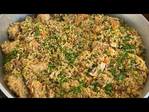 GALINHADA QUE SERVE 40 PESSOAS 😱 SUA FESTA VAI SER UM SUCESSO COM ESSA RECEITA