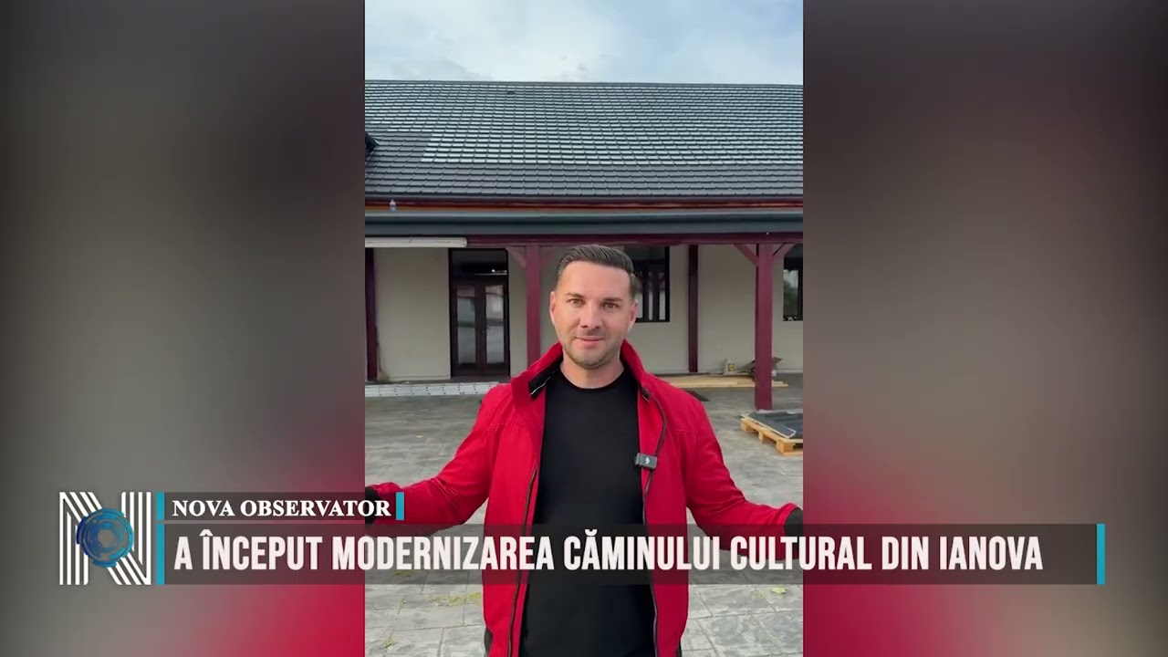 A început modernizarea Căminului Cultural din Ianova