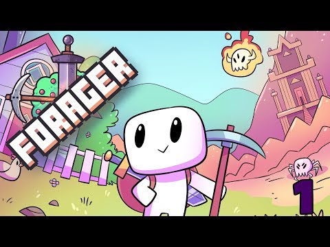 NEW GAME HYPE!! STARTING OUT!| FORAGER EP. 1
