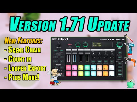 Roland MC-101 : Version 1.71 Update // ALL New Features!