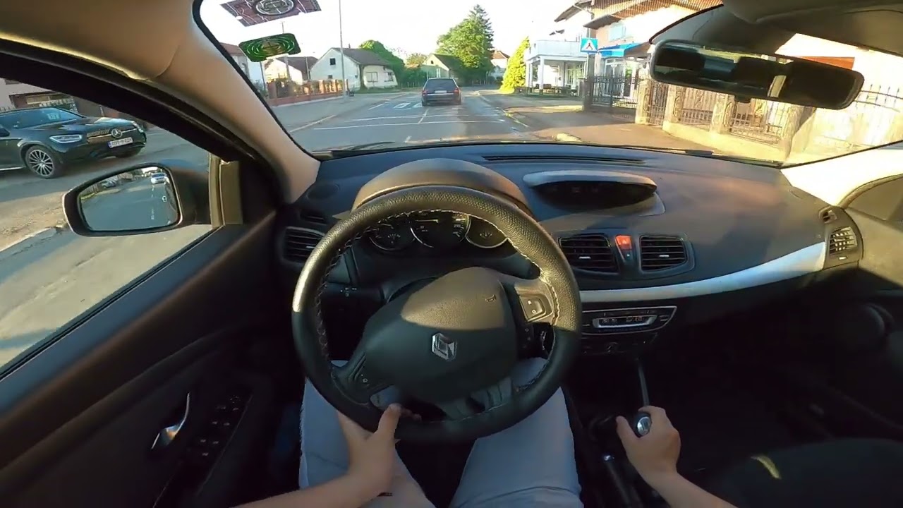 2011 Renault Fluence 1.6 Petrol City Drive POV Onboard