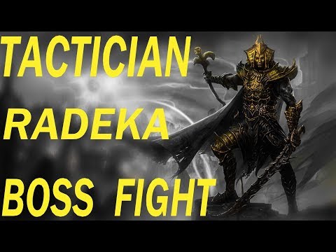 Divinity: Original Sin 2 - Tactician mode - Radeka the Witch - Boss Fight - Vanilla Version [2017]