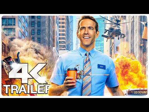 FREE GUY : 8 Minute Extended Trailer (4K ULTRA HD) NEW 2021