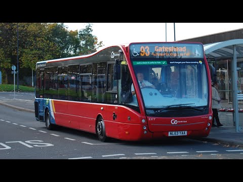 Advent Calendar 2021 Day 15: Go North East 5377 (NL63YAA) Optare Versa/V1170