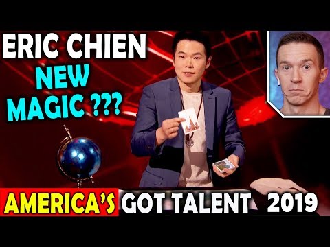 Magician REACTS to Eric Chien NEW MAGIC on AGT 2019 Semifinals