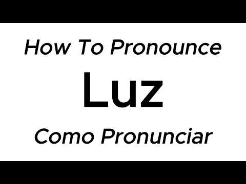 How to Pronounce Luz (Light) in Brazilian Portuguese - Pronunciation Guide