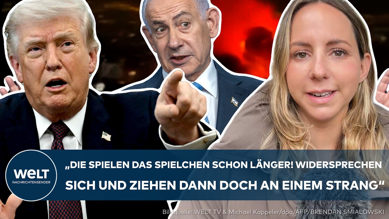 KRIEG IN NAHOST: Riss in der Freundschaft Trump und Netanjahu? Diese Widersprüche sorgen für Fragen