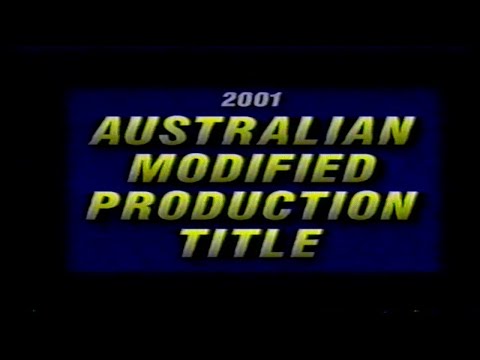 #speedway FLASHBACK - 2001 Australian Modified Production Title from Lismore Speedway