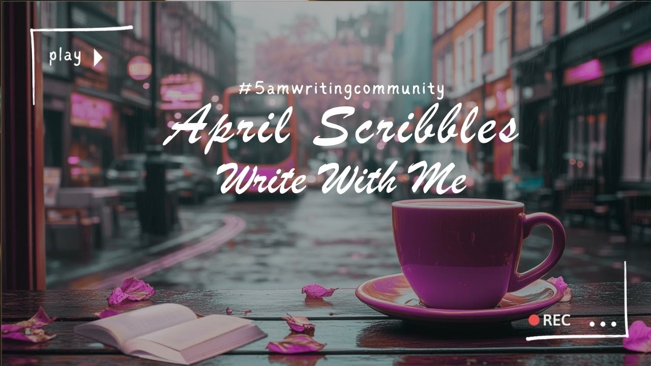 ☕✍🏽 April Scribbles | Write With Me Live