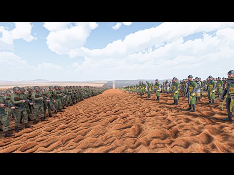 50.000 AMERICAN SHOTGUN SOLDIERS vs 2 MILLION FOOTMEN - Ultimate Epic Battle Simulator 2 UEBS 2