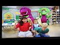 Damaged Barney VHS