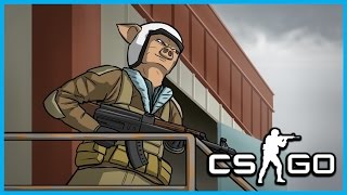 CS: GO Funny Moments &amp; Fails! - AWP Trickshot, Mini&#39;s Grenades, and Knife Fails!