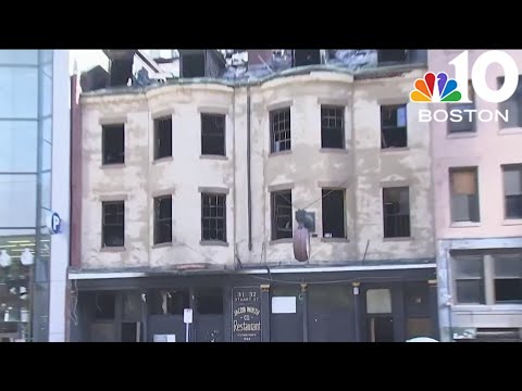Fire damages historic Boston building