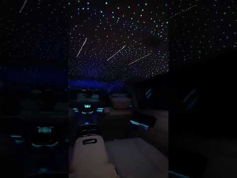 Mercedes-Benz V-Class starry sky roof customization #car #mercedes #cars