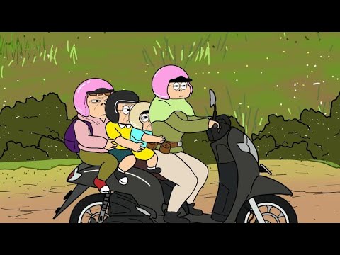 Sekeluarga Pergi Liburan