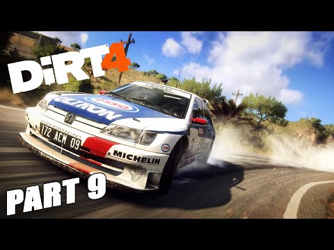 DiRT 4 Walkthrough Part 9 - Peugeot 306 Maxi / No Commentary / PC Gameplay