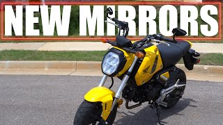 New Mirrors for the Grom! | Fenrir Bar end Mirrors