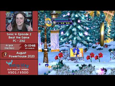[August Powerhouse 2020] Sonic 4: Episode 2 by Argick in 48:48