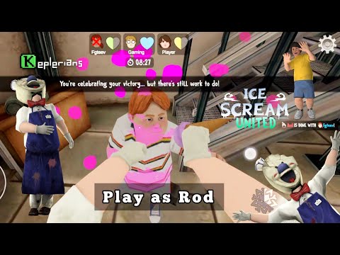 Play as Rod in Ice Scream United