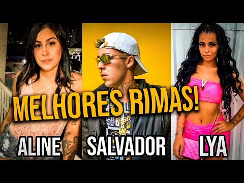 SALVADOR DA RIMA , ALINE MC, MC LYA | MELHORES RIMAS NA RESENHA | A Resenha dos Mcs Compilados