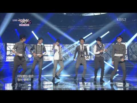 [YedangEnt.] ♛19'04'2013♛C-CLOWN -- Shaking Heart @ KBS Music Bank   (Comeback Stage)