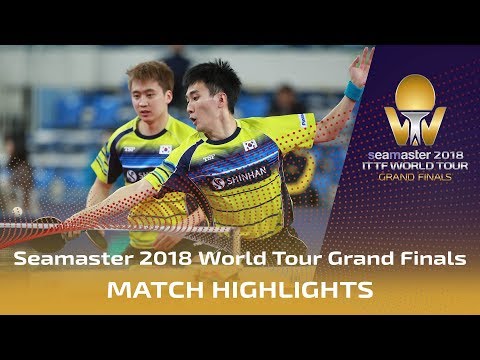 Jeoung Y./Lee Sangsu vs Jang Woojin/Lim J. | 2018 ITTF World Tour Grand Finals Highlights (1/2)