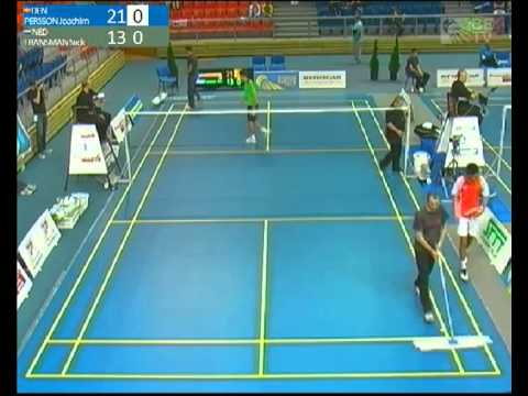 2012 Czech International: Joachim Persson - Nick Fransman (Last 16)