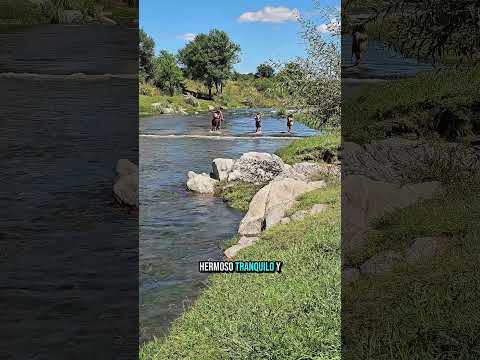 Balneario y camping en Paso Grande, San Luis. Naturaleza y todos los servicios. #quehacerensanluis