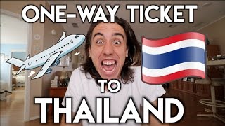BOUGHT A ONE-WAY TICKET TO THAILAND | Travel Vlog Ep. 01