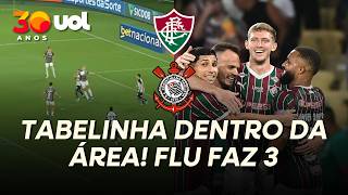 TABELA DENTRO DA ÁREA! FLUMINENSE FAZ O TERCEIRO CONTRA O CORINTHIANS COM RODRIGO CASTILLO