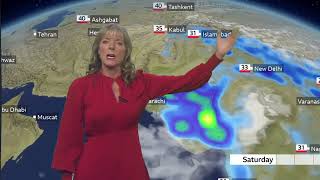 BBC Weather today in SOUTH AND CENTRAL ASIA - July 31st, 2026