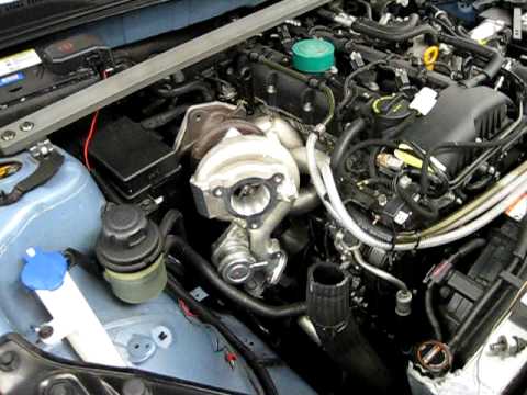 Evo X Turbo Kit Mounted on Hyundai Genesis.