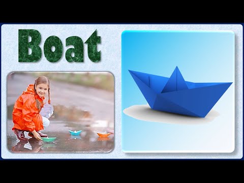 (35) How to make origami paper Boat ! Fold with me ❤