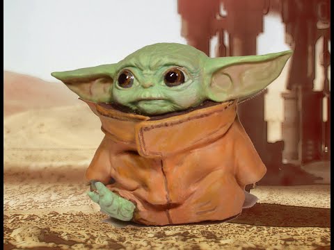 making of baby yoda sculpting from start to finish by Nag studios nikos dresios