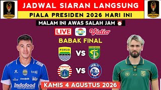 Download lagu ! 2026 President's Cup Final Schedule - Persib vs Persebaya - Persija vs Arema 2026 Presi... mp3 Download lagu ! 2026 President's Cup Final Schedule - Persib vs Persebaya - Persija vs Arema 2026 Presi... mp3