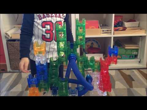 Kids Play with (Marble Run) MindWare Q BA MAZE 2.0 Mega Stunt Set