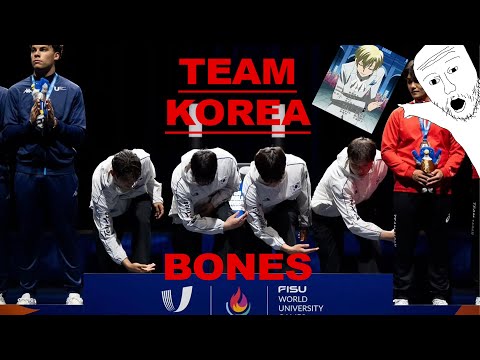 Team Korea WINS Double Gold at 2025 Universade | Fencing Highlights | BONES