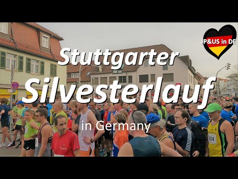 【Stuttgarter Silvesterlauf】🇩🇪Das letzte Rennen im Jahr 2022 Stuttgart  / Germany Vlog